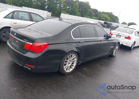 2010 BMW 750Li z USA, uszkodzony, nr VIN WBAKB8C5XACY62728